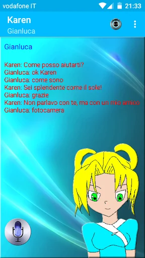Karen answers compliments